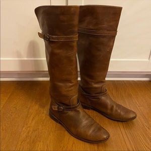 FRYE women’s brown knee boots